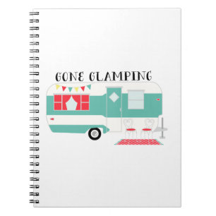 Gone Glamping Notebook