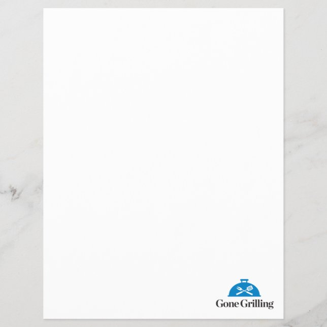 Gone Grilling Flyer (Front)