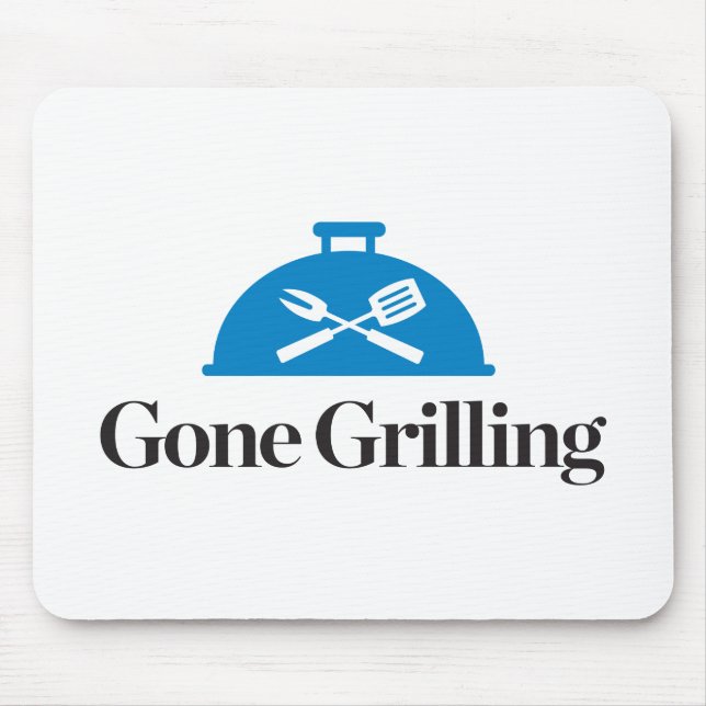 Gone Grilling Mouse Mat (Front)