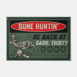 Gone Hunting Be Back At Dark Doormat
