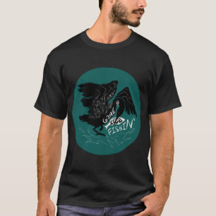 Gone ICE Fishin' (Circle) T-Shirt