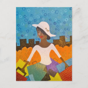 Gone Packin' Postcard