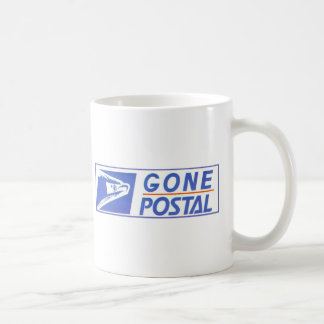 GONE POSTAL COFFEE MUG