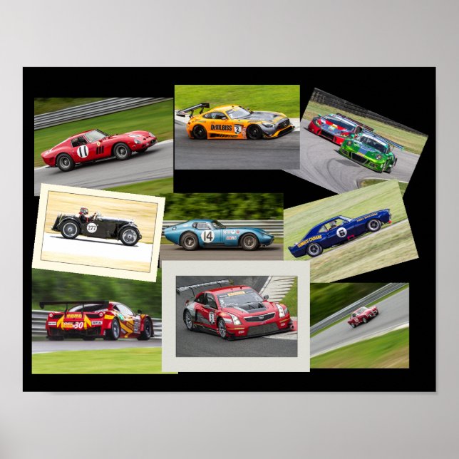 Gone Racing Poster (Front)