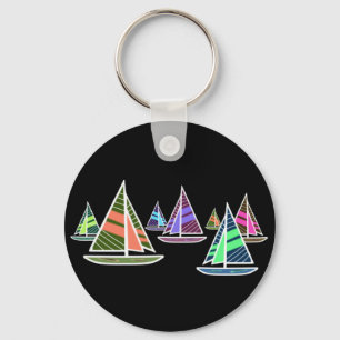 Gone Sailing Key Ring