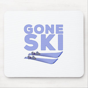 Gone Ski Mouse Mat