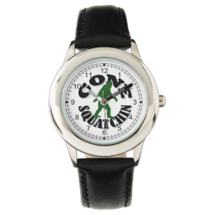 Gone Squatchin  bigfoot logo Watch