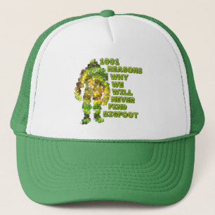 Gone Squatchin: Bobo will never find Bigfoot Trucker Hat
