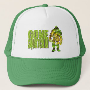 Gone Squatchin: Bobo will never find Bigfoot Trucker Hat