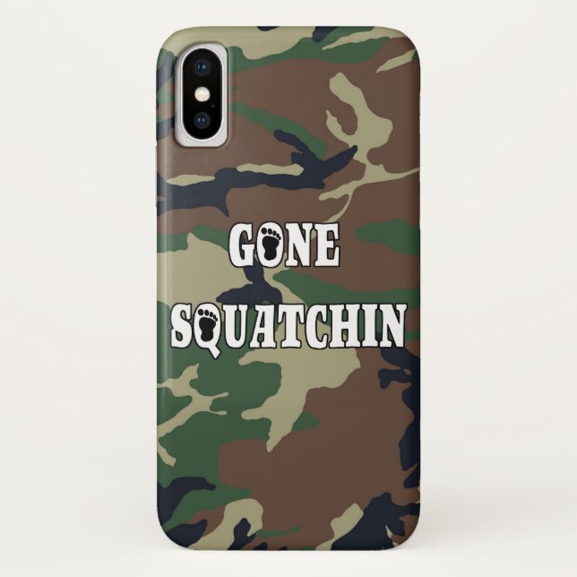 GONE SQUATCHIN Case-Mate iPhone CASE (Back)