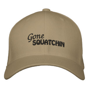 Gone Squatchin Embroidered Hat