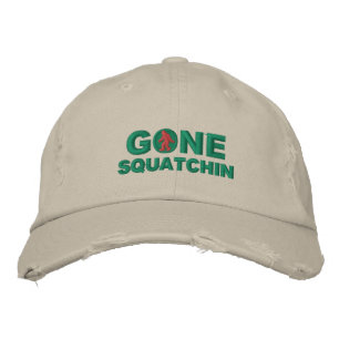 Gone Squatchin Embroidered hat