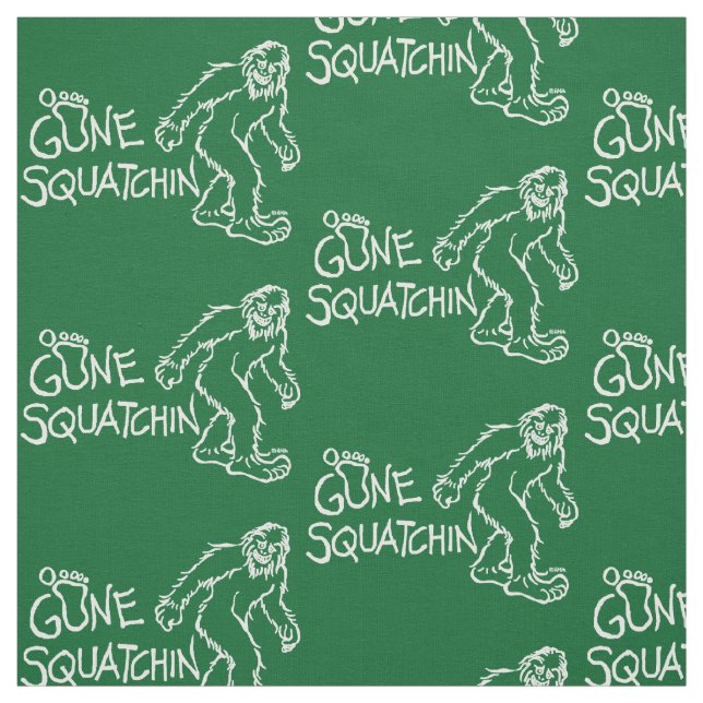 Gone Squatchin Fabric (Swatch)