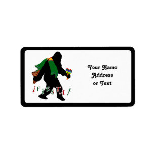 Gone Squatchin - Fiesta Squatchin Label