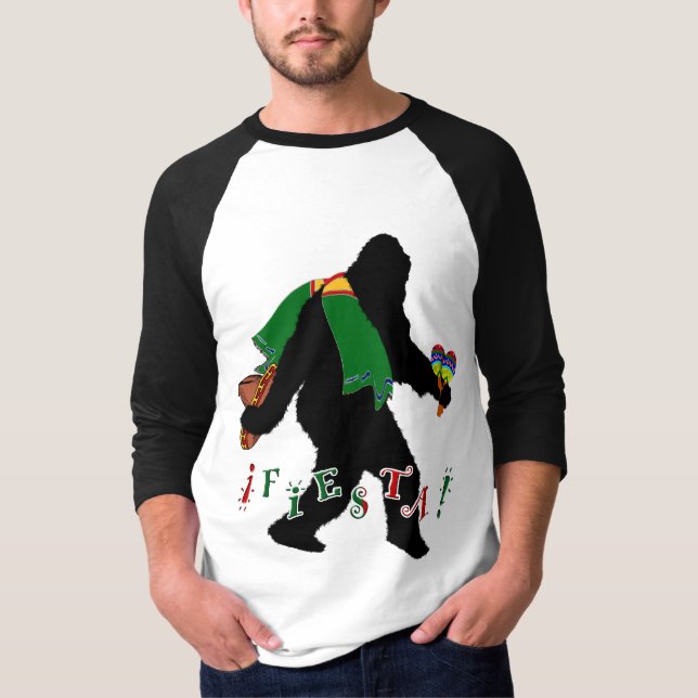 Gone Squatchin - Fiesta Squatchin T-Shirt (Front)