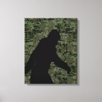 Gone Squatchin For on Olive Digital Camouflage