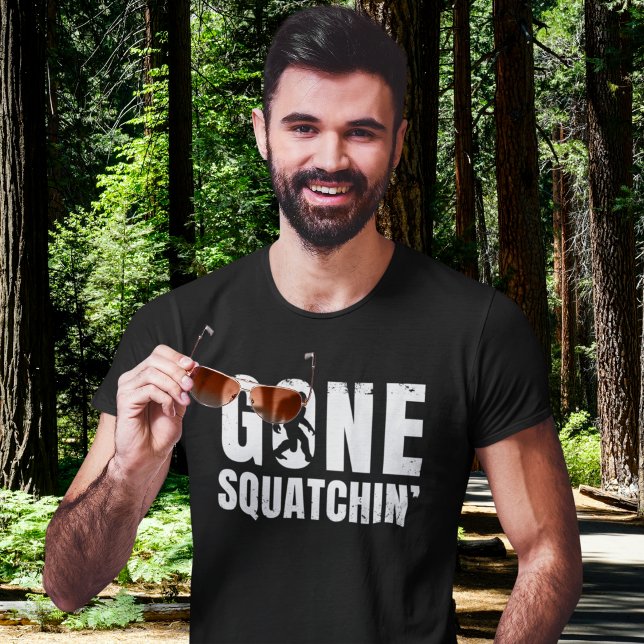 Gone Squatchin' Funny Bigfoot Sasquatch Gift T-Shirt (Creator Uploaded)