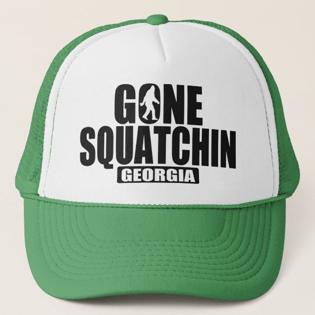 GONE SQUATCHIN Georgia Hat (Front)