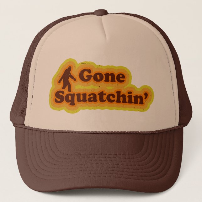 Gone Squatchin hat like Bobo (Front)