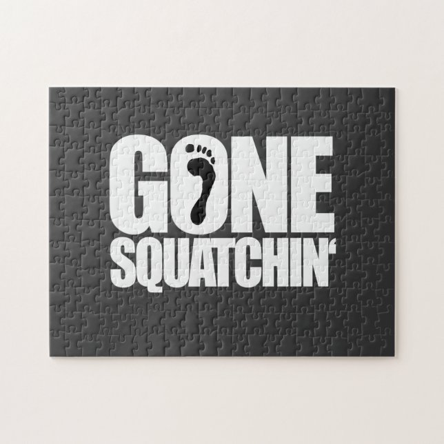 GONE SQUATCHIN' - JIGSAW PUZZLE (Horizontal)
