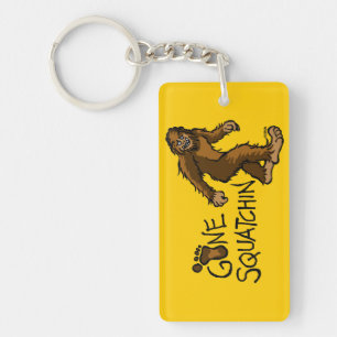 Gone Squatchin Key Ring