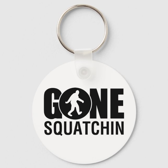 Gone Squatchin Key Ring (Front)
