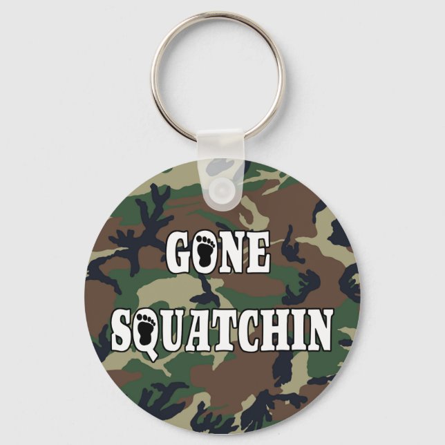 GONE SQUATCHIN KEY RING (Front)