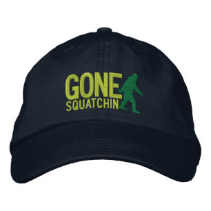 GONE SQUATCHIN LARGE embroidered cap