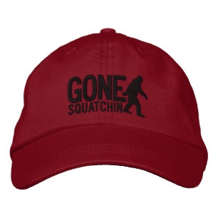 GONE SQUATCHIN LARGE embroidered cap