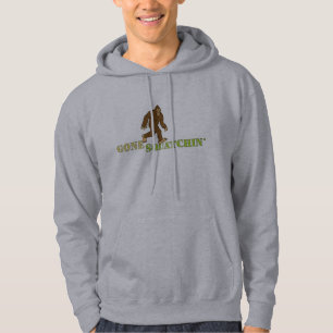 Gone Squatchin looking for Bobo Sasquatch Hunter Hoodie