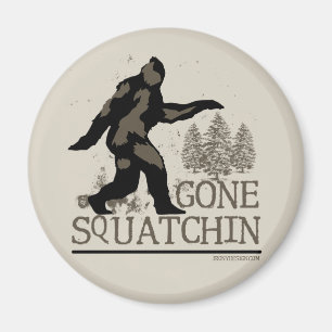 Gone Squatchin Magnet