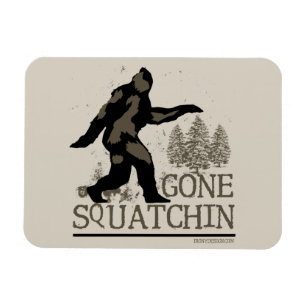 Gone Squatchin Magnet