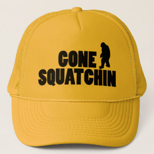 Gone Squatchin Profile Trucker Hat
