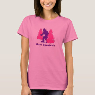 Gone Squatchin - Purple T-Shirt