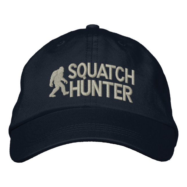 Gone Squatchin - Squatch Hunter Embroidered Hat (Front)