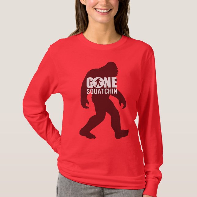Gone Squatchin T-Shirt (Front)