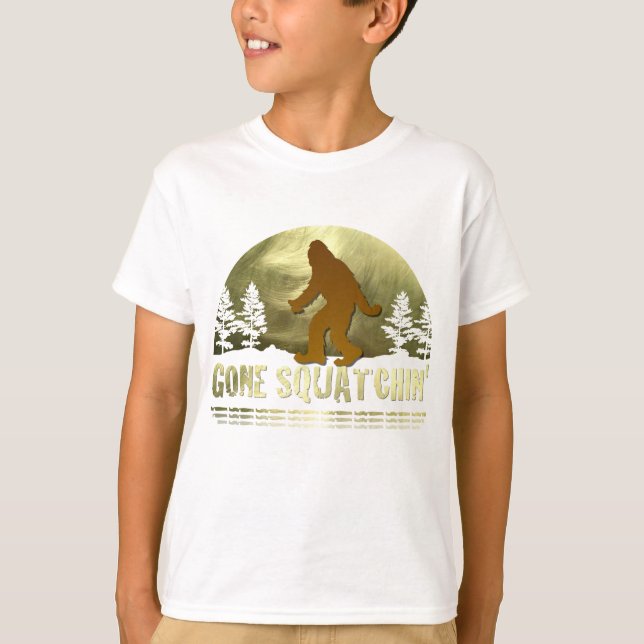 Gone Squatchin' T-Shirt (Front)