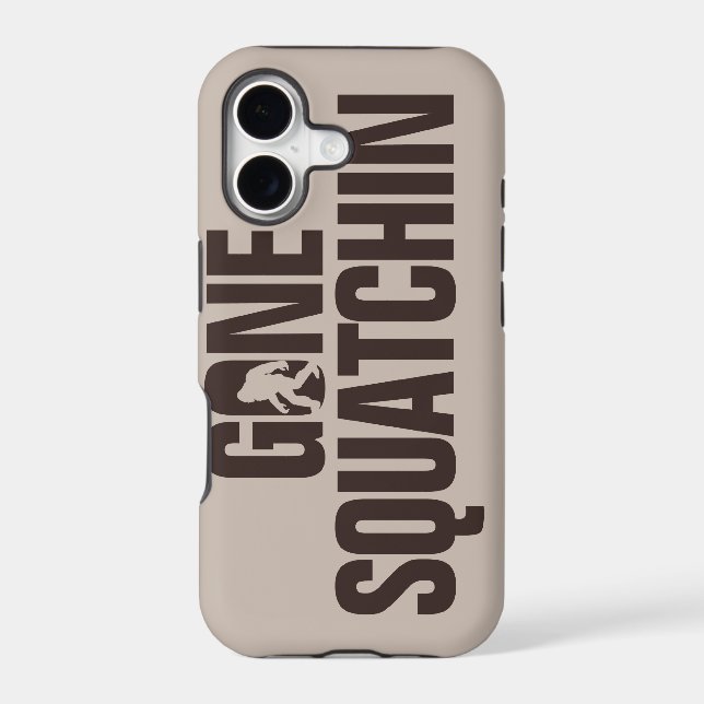 Gone Squatchin tan and brown (Back)