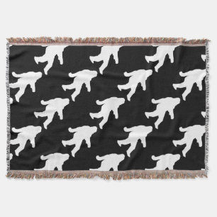 Gone Squatchin' Throw Blanket