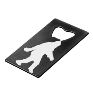 Gone Squatchin' White Silhouette