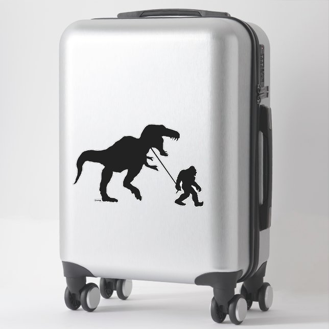 Gone Squatchin with T-rex (Suitcase)