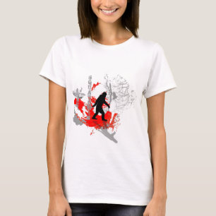 Gone Squatchin woodland T-Shirt
