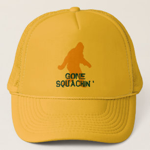 Gone Squatching Funny Bigfoot Humour Hat