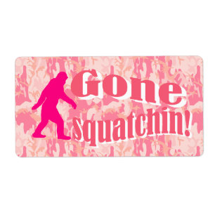 Gone Squatching on pink camouflage