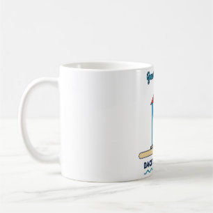 Gone to the Beach Back by High Tide Beach Hut Mug