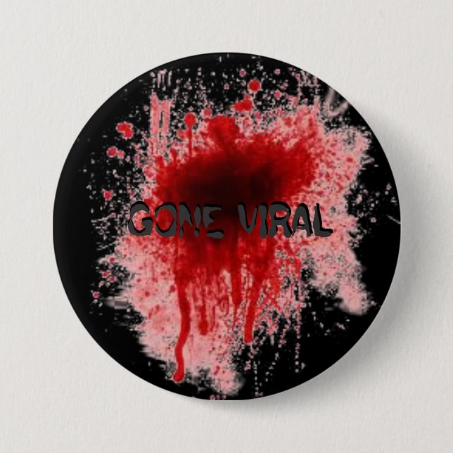 GONE VIRAL Button (Front)