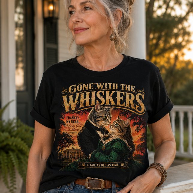 Gone With The Whiskers Tshirt (Creator Uploaded)
