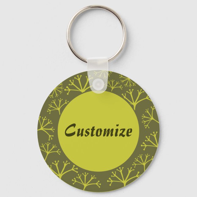 Gone with the Wind Template Key Ring (Front)