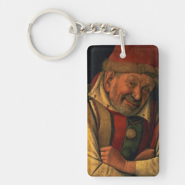 Gonella, the Ferrara court jester, c.1445 Key Ring (Front)