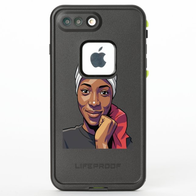 Gonemili Grace t-shirt homme  LifeProof iPhone Case (Back)